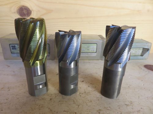 Osg 1 1/2 dia  1 1/4 shank   roughing  end mills ( lot of 3-pcs for 130.00 ) for sale