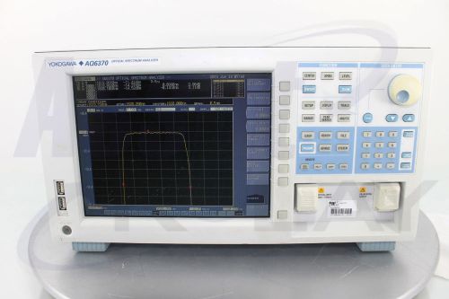 Yokogawa aq6370 optical spectrum analyzer ( osa ) freshly calibrated !!! for sale