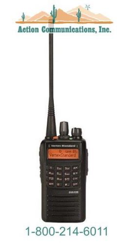 VERTEX/STANDARD EVX-539, UHF, 403-470 MHZ, 5 WATT, 512 CHANNEL, TWO WAY RADIO
