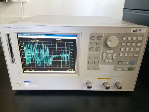 Agilent E4991A RF Impedance Material Analyzer 1MHz-3GHz (Options: 1, 2, 10, 1D5)
