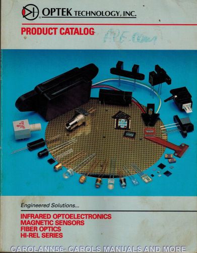 OPTEK TECHNOLOGY 1993 Product Catalog