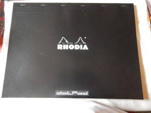 Rhodia Black Dot Pad 16.5x12.5