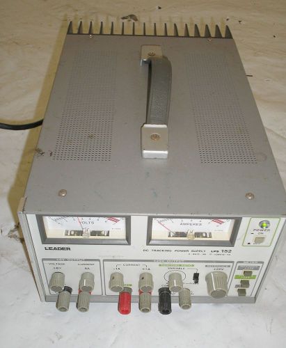 Leader LPS 152 Triple Output DC Tracking Power Supply