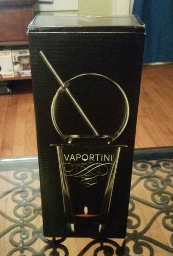 Vaportini Complete Kit Alcohol Vaporizer Spirit Deluxe Set Inhaler Vape, Clear