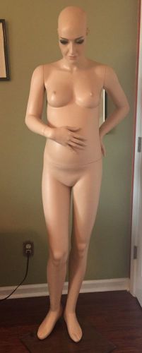 Fiberglass Pregnant Female Display Mannequin Manikin Dummy Dress Form M2-YF1