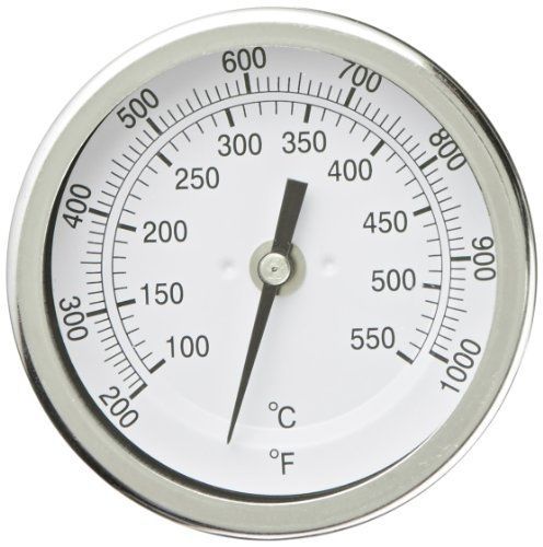 Pic gauges pic gauge b3b6-tt stainless steel bimetal thermometer with back for sale