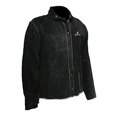Sparcweld Black Leather Welding Jacket: XXXL
