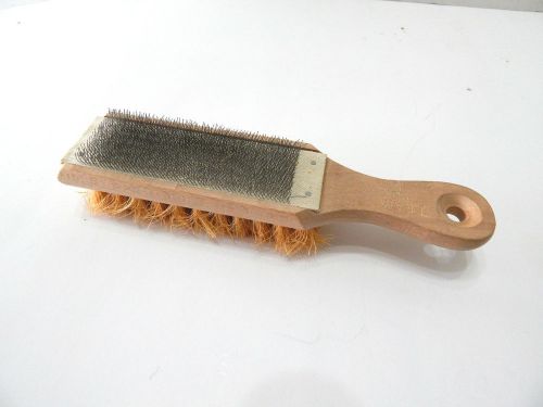 FILE CARD WITH BRUSH MADE IN USA