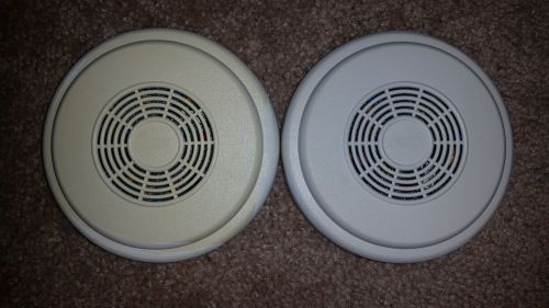 2 Caddx Solution 2000 Smoke Detector Heads &amp; Bases - Fire Alarm