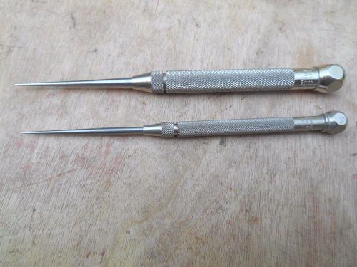 STARRETT  NO. 70A &amp; 70B POCKET SCRIBERS WITH NEW TIPS