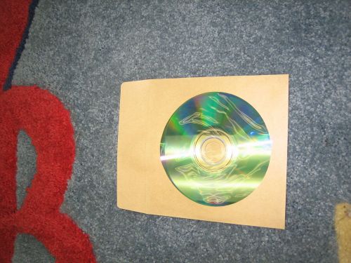 500 NEW 120 GRAM ECO FRIENDLY CRAFT PAPER CD SLEEVE W/WINDOW &amp; FLAP PSP10BR