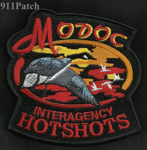 CANBY, CA - MODOC Hot Shot Flight Crew Wildland Patch INTERAGENCY HOTSHOTS