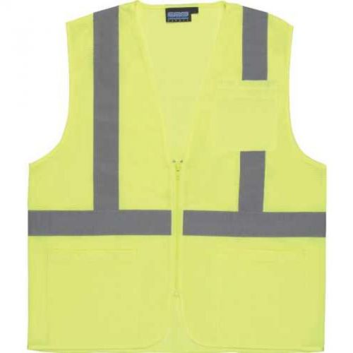 Class 2 Safety Vest Lime Lg Erb Industries, Inc. Safety Vests 61648 720609616487