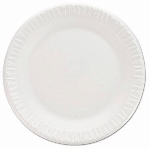 DART Dart 7PWCR Non-Laminated Foam Dinnerware, Plates, 7&#034;Diameter,