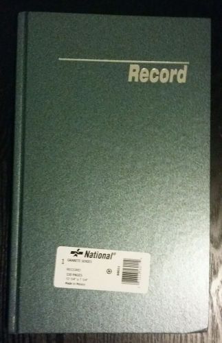 NATIONAL Brand Granite Series Record Book 12.25&#034; x 7.25&#034; 150 Pages
