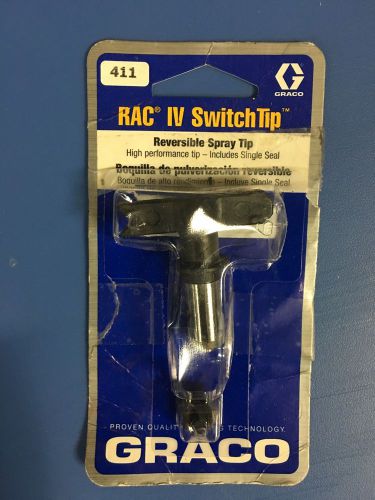FREE SHIPPING!  Graco 221411 RAC 5 SwitchTip Reversible Spray Tip
