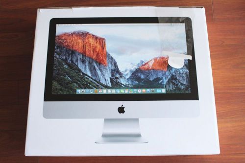 Apple iMac 21.5 Model A1418 Shipping Box &amp; Styrofoam  (Boxs Only, No Computer)