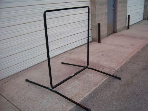 Street curb sidewalk stand for banner sleeve sign large heavy duty frame uhaul for sale