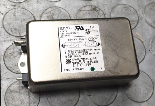 Corcom 10VG1 EMI filter 10A AC power line