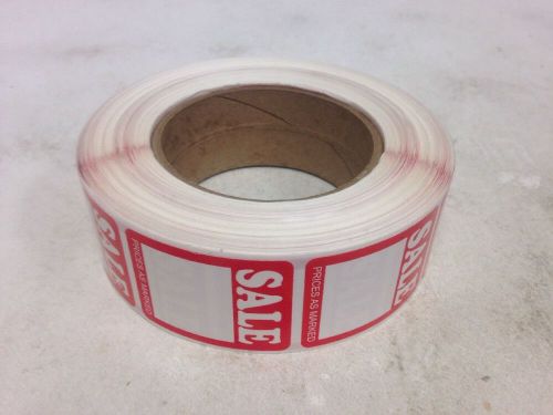 850 Self-Adhesive Sale Price Retail Label Stickers Tags Great For Business