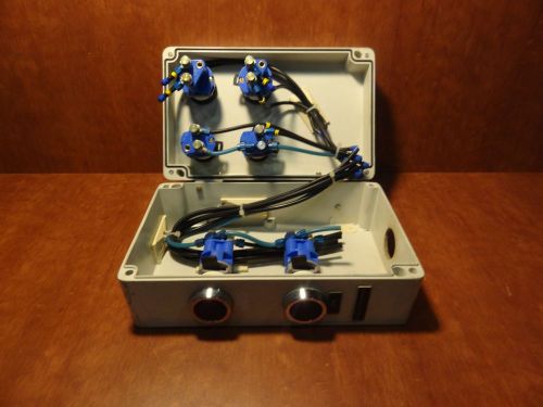 Pneumatic switch valves box