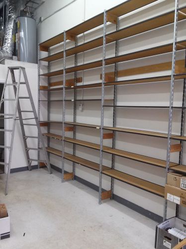 Flexible 8 shelf home garage shop warehouse storage shelving rack 10&#039; high for sale
