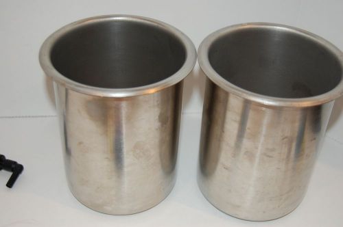 Vintage Stainless NSF Testing laboratories 78710 pot  lot of 2
