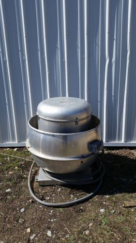Loren cook company 135viod roof top exhaust fan 115v for sale