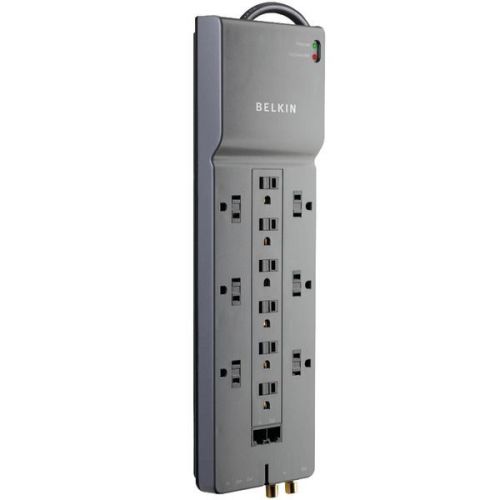 Belkin BE112234-10 Home/Office Surge Protector 12-Outlet 10ft Cord
