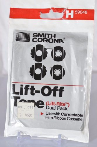 Smith Corona Lift Off Tape - 4 Tapes in Two Sealed Packages of Two Tapes Each