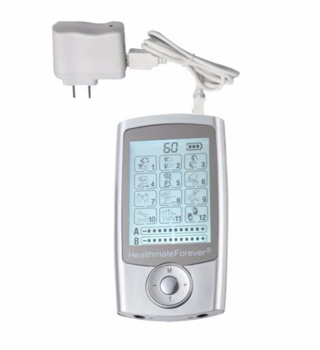 HealthmateForever PRO12AB Electrotherapy Body Pain Relief Palm Portable Tens