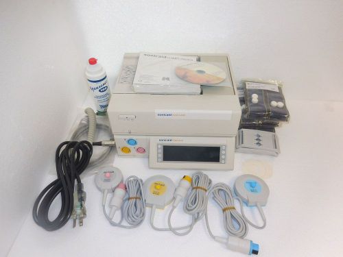 Huntleigh Sonicaid Team Duo Fetal Monitor and Accessories Refurbished