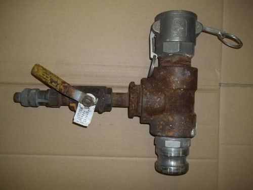 Gas regulator tee assembly w/ apollo shut off 73a-104-01 sa/a105n 316ss 200f for sale