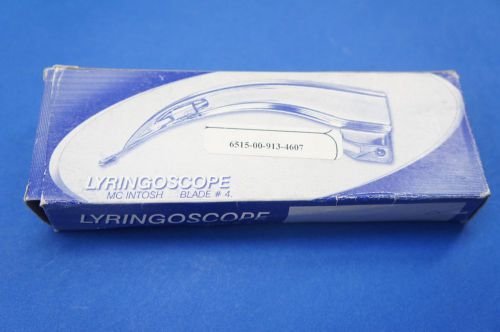 Lyringoscope Blade Laryngoscope Large Adult Macintosh 158mm