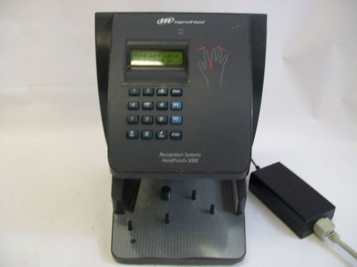 Ir ingersoll rand recognition system handpunch 3000 biometric time clock | for sale