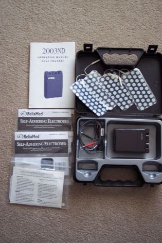 PMI TENS Muscle Stimulation Machine 2003ND Duel Channel Nice Condition REDUCED