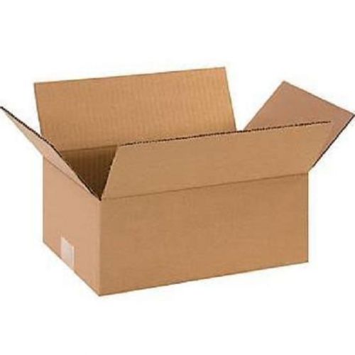 Corrugated Cardboard Flat Shipping Storage Boxes 10&#034; x 8&#034; x 4&#034; (Bundle of 50)