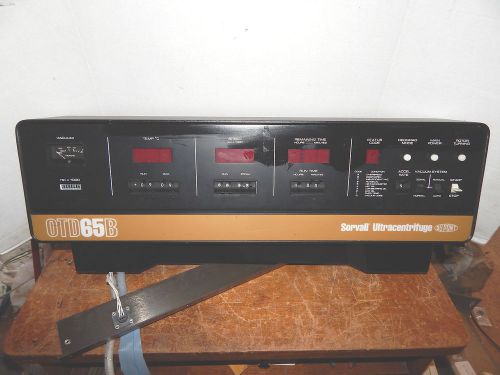 Dupont/sorvall otd65b ultracentrifuge control panel for sale