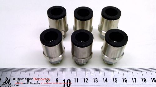 LEGRIS 3175-62-18 - PACK OF 6 - PUSH-TO-CONNECT TUBE FITTINGS, THREAD, N #214580