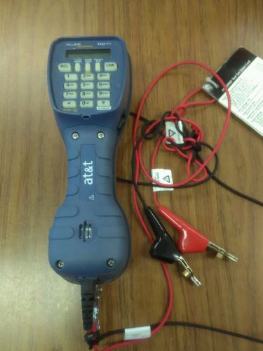 Fluke networks ts52 pro lcd telephone test set butt set at&amp;t tester *lockout* for sale
