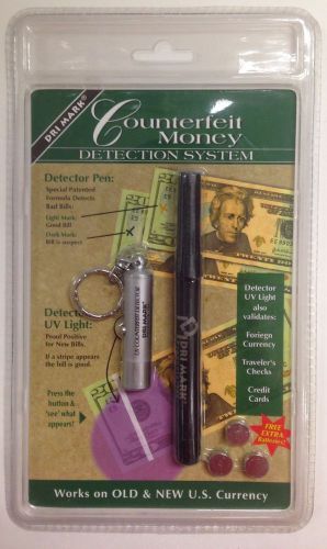 Counterfeit money detection system dri mark ultra violet for sale