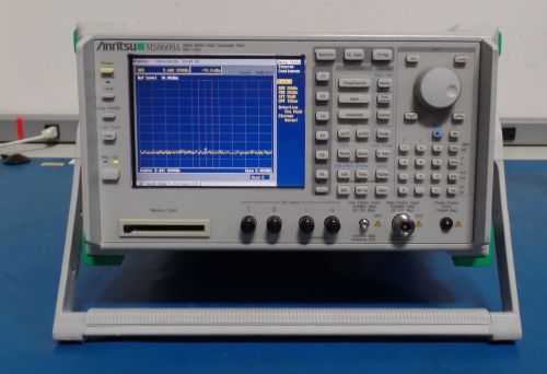 Anritsu MS8608A Digital Mobile Radio Transmitter Tester 7.8GHz w/08/09/CDMA/GSM