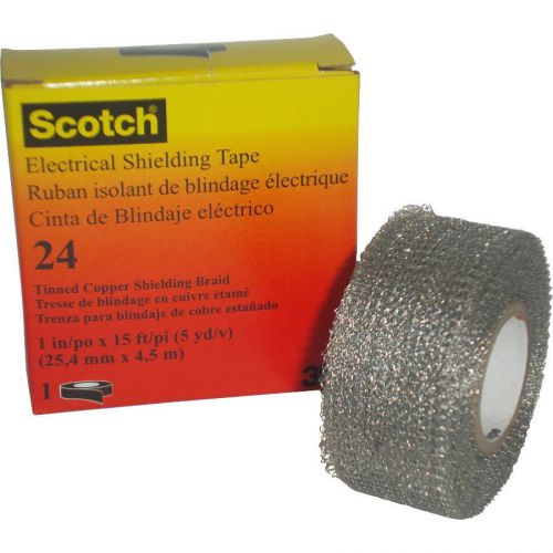 3M Scotch 24 Electrical Shielding Tape  1&#034; x 15 ft