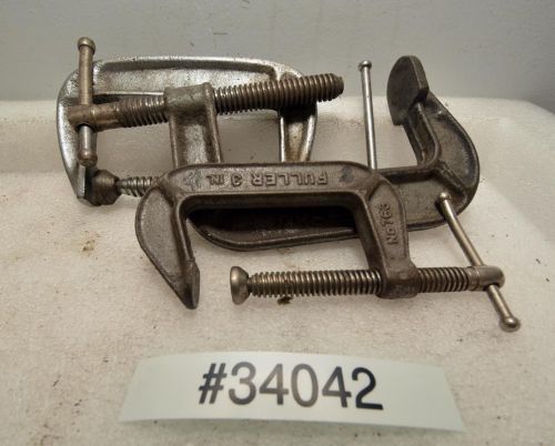 1 Lot of 3 C Clamps (Inv.34042)