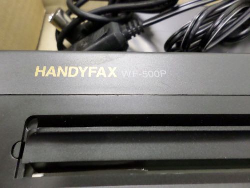 USED Woonam HandyFax WF-500P Mobile Fax Printer