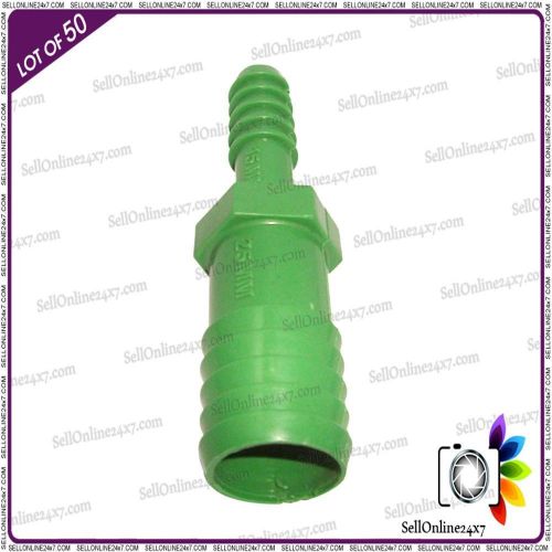 Plastic hose joiner barbed connector fuel water pipe gas tubing-lot of 50 pcs for sale