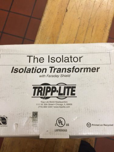 TRIPP LITE IS250HG Isolation Transformer, Hospital, 250VA