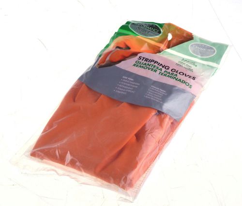 New Performance Select Silver Series Stripping Gloves - Size Large - Orange