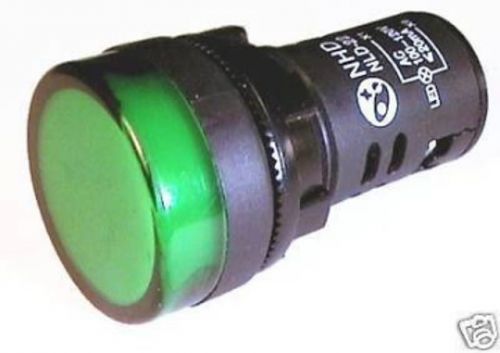 22 mm pilot light led 24/120 v ac/dc green replace tele for sale
