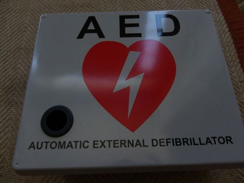 AED AUTOMATIC EXTERNAL DEFIB CABINET